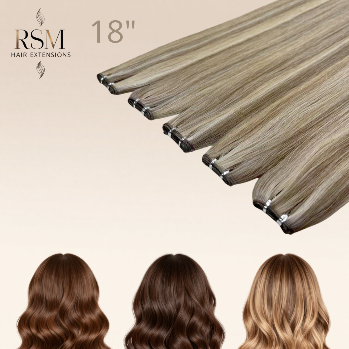 Skinny Weft (45g) Full Volume | 18"