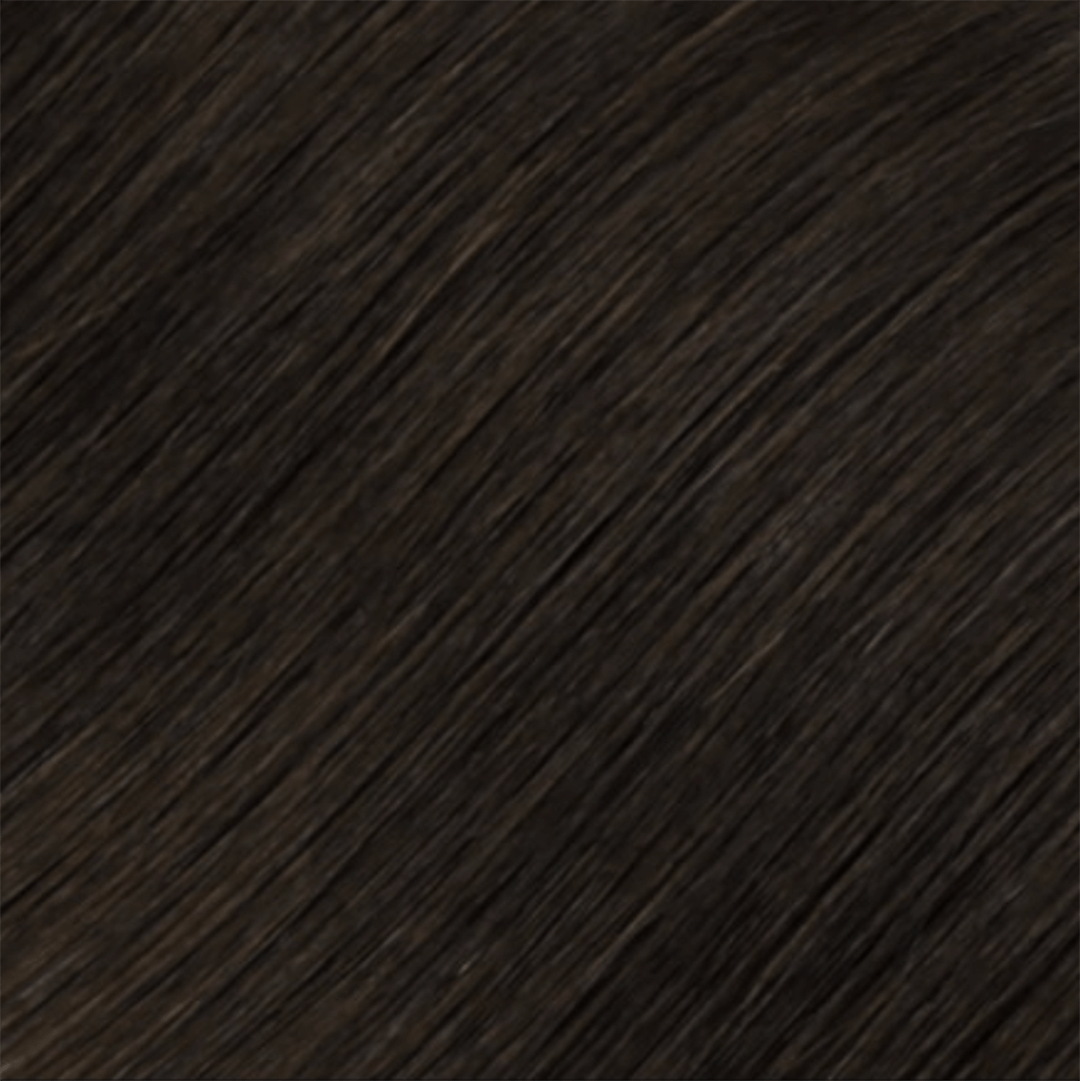 Shade 2 dark brown hair - Skinny Weft (50g) Natural Finish | 22" - rsm - hair